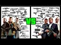 TODAS LAS ARMAS DE GTA IV COMPLETE EDITION Vs GTA V