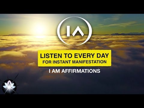 “I AM” Affirmations For Success,Wealth & Happiness | This Will Go Straight to Your Subconscious Mind