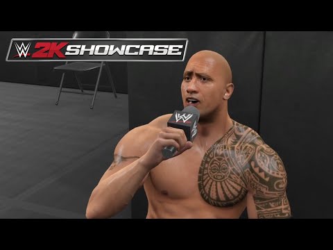 WWE 2K15 - Match #17 - CM Punk vs The Rock [Hustle, Loyalty, Disrespect 2K Showcase]