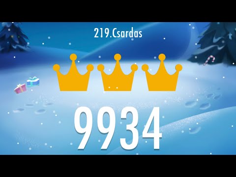 CSARDAS 9934 SCORE, THE MOST LEGENDARY WORLD RECORD EVER IN PIANO TILES 2, 10TH LAP PASSED!!!!!!