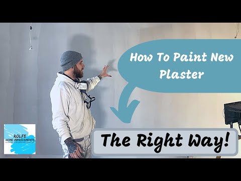 How To Paint New Plaster? This Is How I Deal With it!