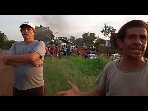 Colonia Delicia : Vecinos de Delicia km 4  piden Justicia , por los vecinos que fallecidos.