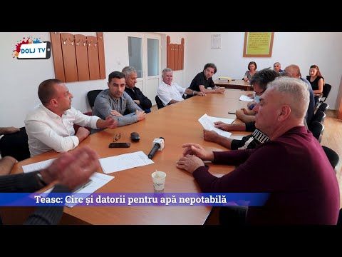 Teasc: Circ și datorii pentru apă nepotabilă