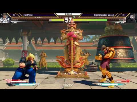 WNF 2017 SFV - HellFyre (Ken) vs Commander Jesse (Dhalsim)