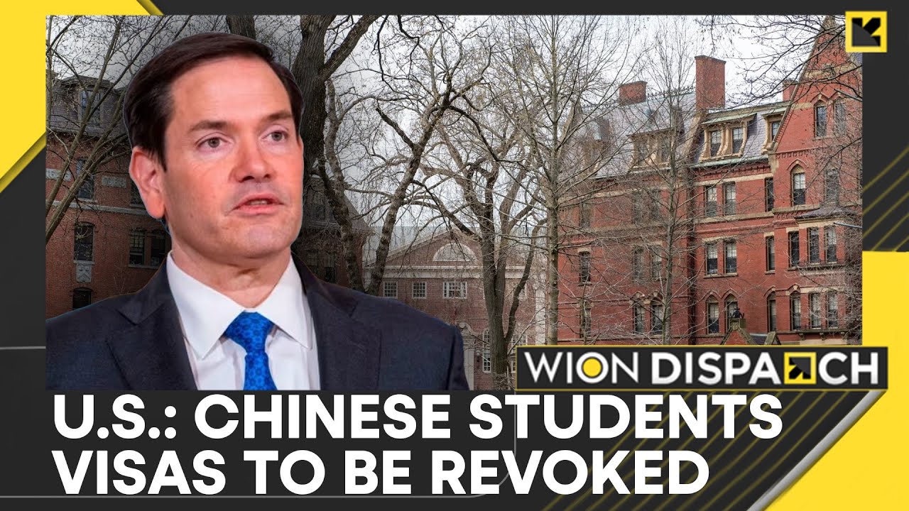 US To Revoke Visas For Chinese Students: Secretary Of State Marco Rubio | WION Dispatch