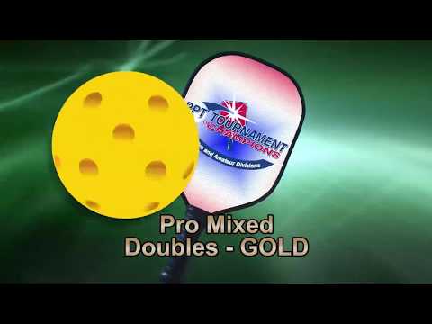 2019 Tournament of Champions Mixed Doubles Pro Gold Medal Match