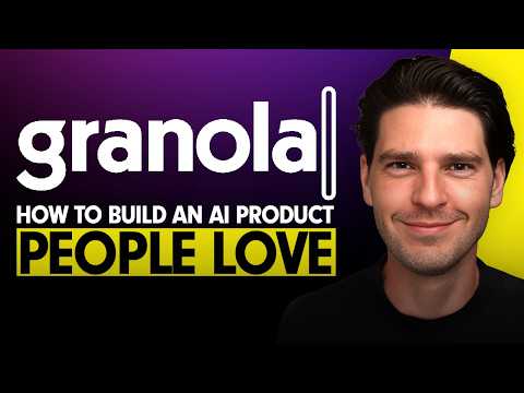 How to Build a Beloved AI Product - Granola CEO Chris Pedregal