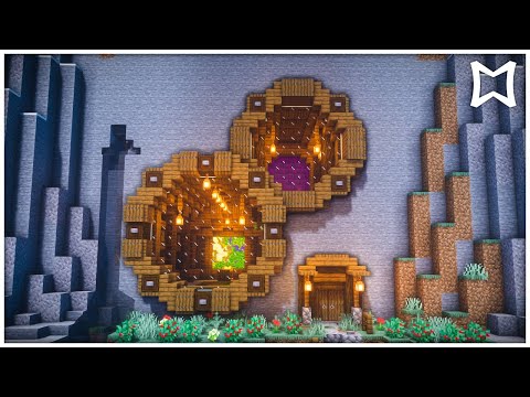 Minecraft Mountain House | Build a Minecraft Base ► Minecraft Tutorial - How To Build In Minecraft