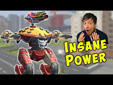 BRUTAL Flamethrower PHANTOM Maxed War Robots Gameplay - WR Mk2