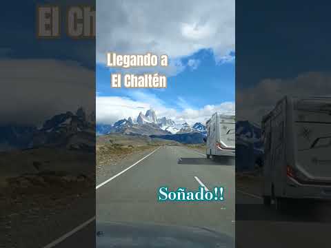 El Chaltén nos recibe! #SantaCruz #Argentina #Viajeros #NomadeandoArgentina