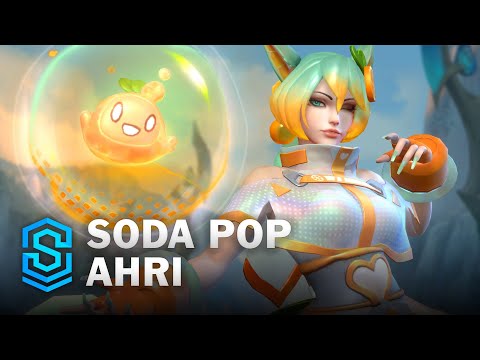 Soda Pop Ahri Wild Rift Skin Spotlight