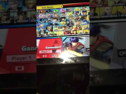 Super Smash Bros. Ultimate (Ganondorf vs. Ike)