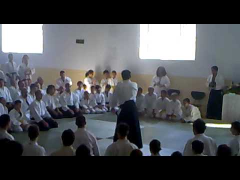 Yoshiaki Yokota sensei, 7th dan, chief instructors Aikikai Hombu Dojo - Sliven, Bulgaria 2010