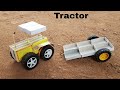 How To Make Matchbox Tractor Diy Matchbox Toy Tractor Making Matchbox Craft Troley Career Tractor