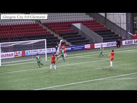 Glasgow City vs Glentoran Belfast UEFA Women's Champions League 11/8/14