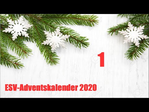 ESV-Adventskalender 2020 - Tür 1