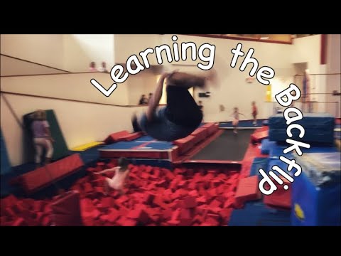 How I (almost) learned the backflip in 90 minutes | TatsVlog 6