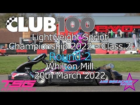 Club 100 LW Sprints R2 Whilton Mill - 2022
