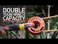 Double The Capacity Of Your Winch WITHOUT Relying On A Heavy Snatch Block For Your 4WD Recovery