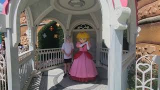 Meeting Princess Peach at Universal's Epic Universe