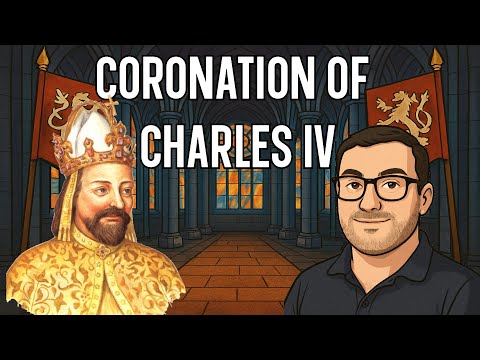 CORONATION OF CHARLES IV. #history #king #historyfacts