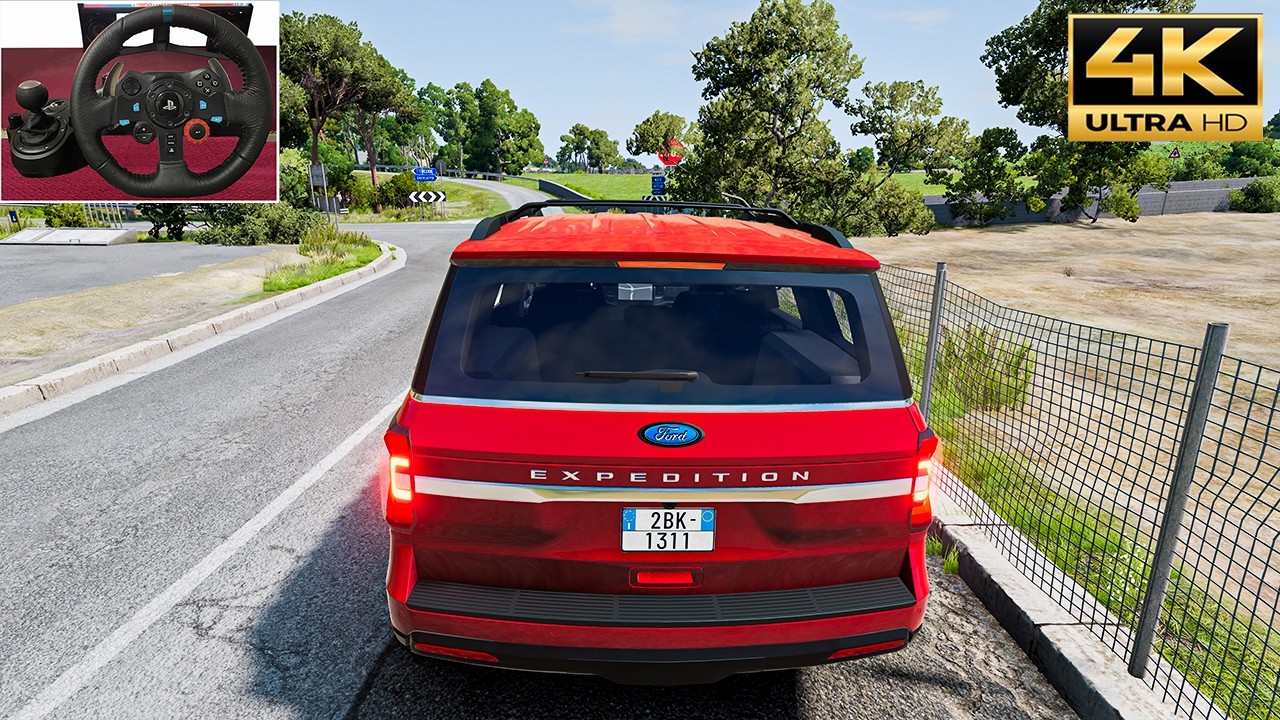 BeamNG.drive Ford Expedition 2023 | Realistic Driving & Brutal Crash Tests (G29)