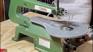 Harbor freight scroll saw review