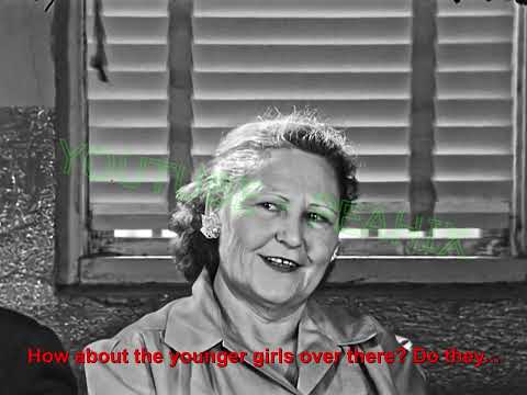 UNSEEN 1957 Interview - NANNIE DOSS - The Giggling Granny Serial Killer