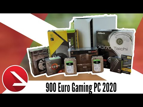 Mein 2020 Gamer PC für 900 Euro | Desktop PC bauen