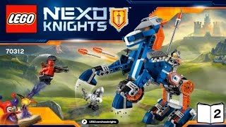 LEGO Nexo Knights Ланс и его механический конь (70312) - відео 5