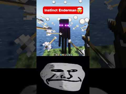 Epic Minecraft Ocelot Note - Ultra Enderman 🤯🍄 #minecraftepic