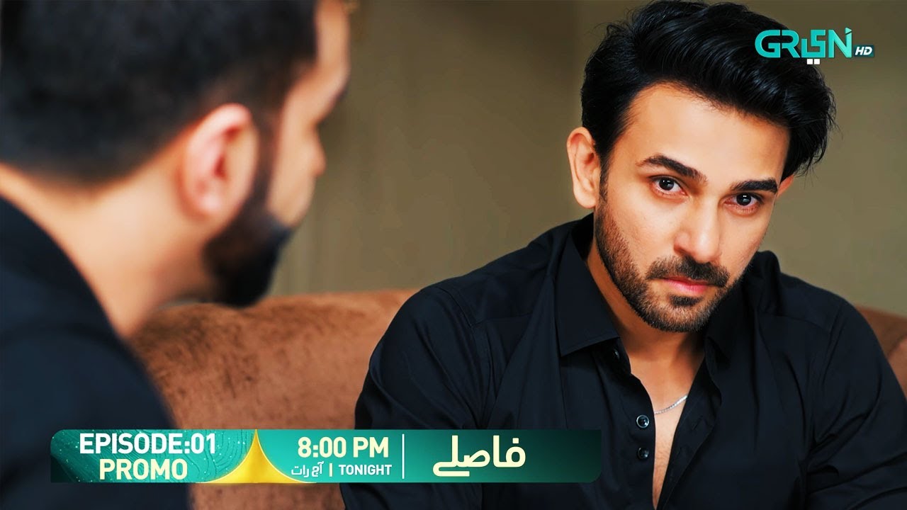 Faaslay Episode 01 Promo | Tonight at 8:00 PM | Ali Ansari - Saboor Ali | Only On Green TV