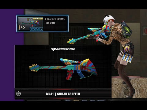 Crossfire jmf M4A1 - Guitarra Graffiti