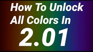 Geometry Dash [2.0] - How To Unlock All Colors