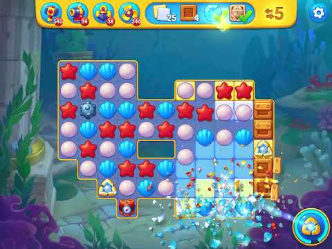 Fishdom level 8068 no boosters フィッシュダム ノーマル [Friend's]