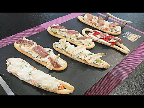 MARINERAS MURCIANAS, RECETAS FACILES DE TAPAS BICICLETA, MARINERA, MARINERO, CAPITAN , MATRIMONIO