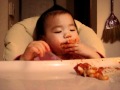 Addy Eating Pasta
