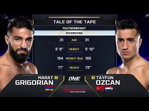 Marat Grigorian vs. Tayfun Ozcan | ONE Championship Full Fight