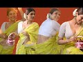 Shraddha Das Hot In Yellow Saree