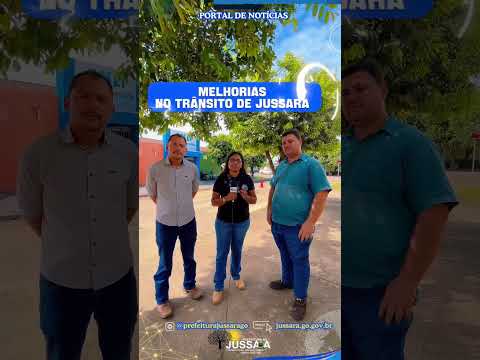Jussara é contemplada com o Programa Sinaliza Goiás 