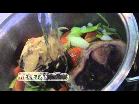 ► Caldo de jamón - Recetas de cocina RECETASonline