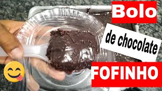 Como fazer bolo de chocolate fofinho