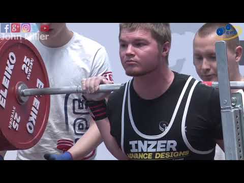 Stefan Pagelsen - 11th Place 707.5kg Total - 93kg Class 2019 EPF Classic Open