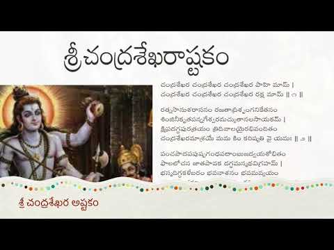 Sri ChandraSekhara Ashtakam