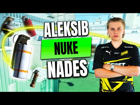 Aleksib POV Nuke Nades - Utility POV vs G2 | CS2 Esports World Cup 2024