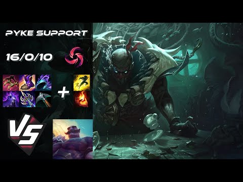 SUPPORT Pyke vs Braum - NA Challenger Patch 14.12