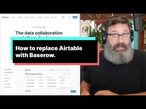 Replace Airtable With Baserow (Self-Hosted, Free, and API-First)