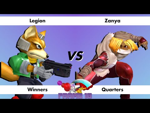 Frame 10 Melee Singles | Legion vs Zanya | Winners Quarters