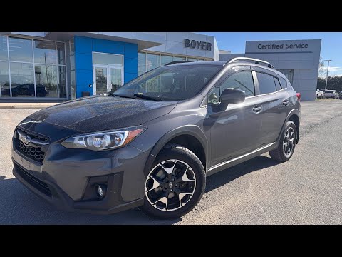 2020 Subaru Crosstrek Touring CVT in Gray for sale at Boyer Chevrolet Lindsay Ltd. in Lindsay, ON