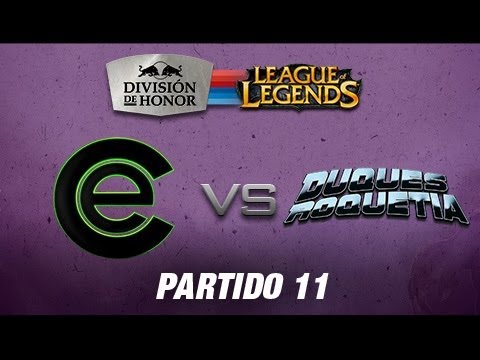 Comando Élite vs Duques de Roquetia - División de Honor de League of Legends - partido 11